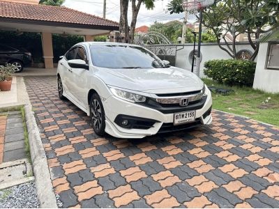 2017 honda civic 1.8EL auto TOP 80,000 กม. ฟรีดาวน์